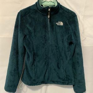 Dark Teal North Face Fleece women’s small